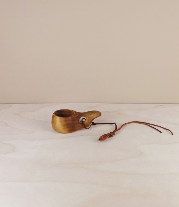 Hand carved birch burl Snaps Kuksa