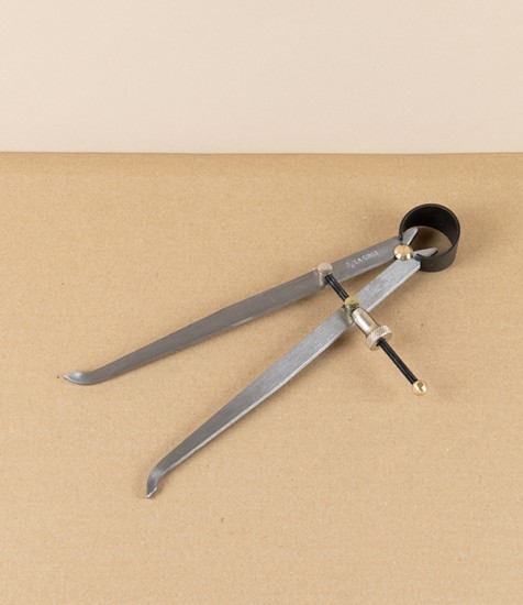 Ledin Inside Spring Caliper, Polished Steel, 175mm