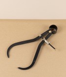 Ledin Outside Spring Caliper, Japanned Steel, 175mm