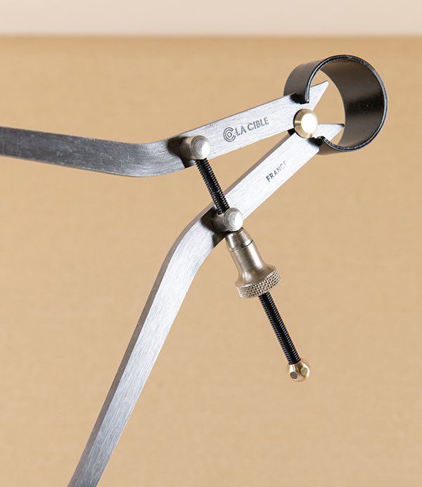 Ledin Outside Spring Caliper, Polished Steel, 175mm