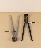 Ledin Inside Spring Caliper, Japanned Steel, 175mm