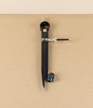 Ledin Spring Compass with Pencil Holder, Japanned