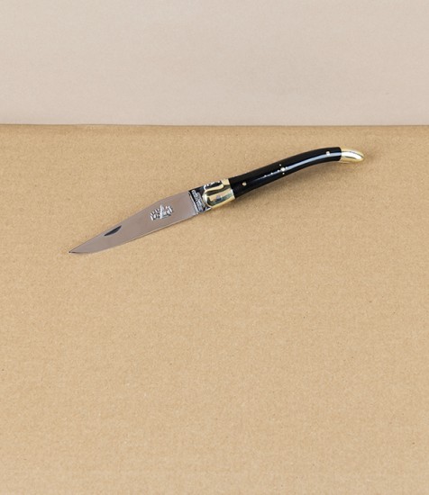 Forge de Laguiole Pocket Knife, Horn Handle, 9cm
