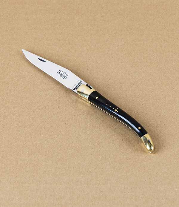 Forge de Laguiole Pocket Knife, Horn Handle, 9cm
