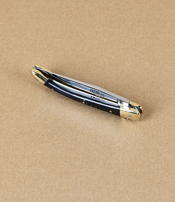 Forge de Laguiole Pocket Knife, Horn Handle, 9cm