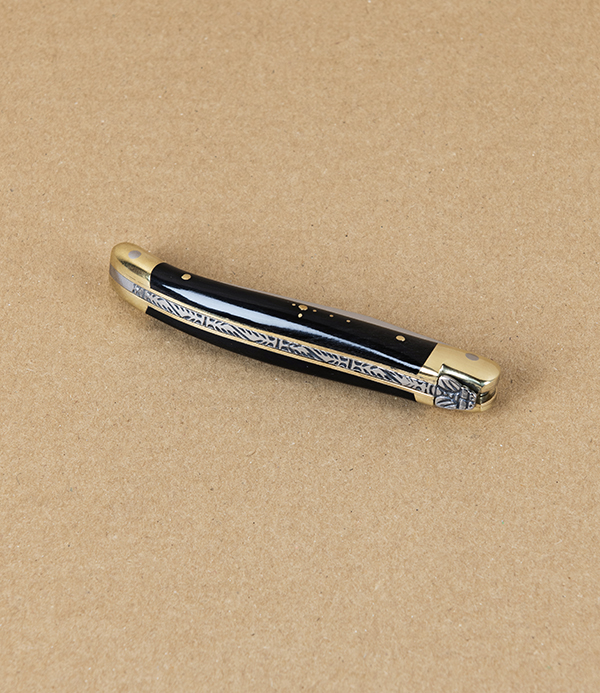 Forge de Laguiole Pocket Knife, Horn Handle, 9cm