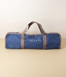Lamson Barbecue Utensil Set with Carry Case, Walnut Handled