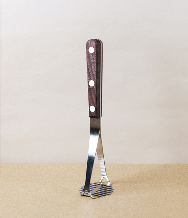 Lamson Mini Masher with Walnut Handle