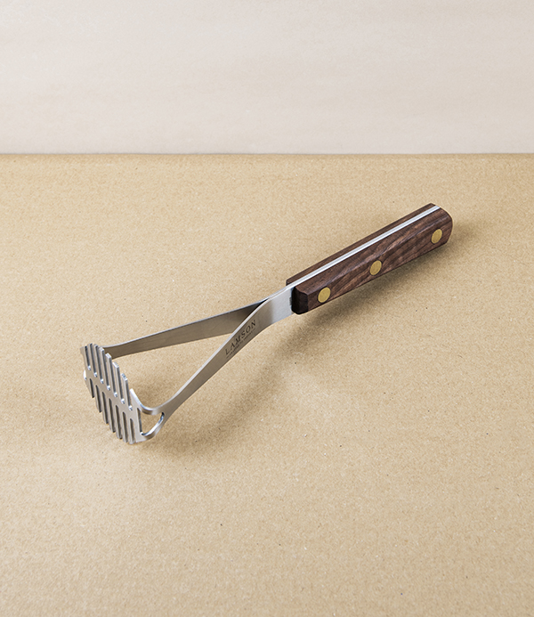 Lamson Mini Masher with Walnut Handle