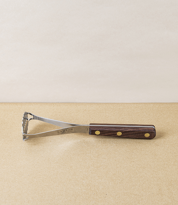 Lamson Mini Masher with Walnut Handle