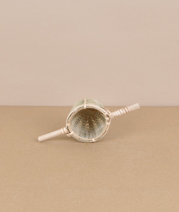 Two handled Laotian tea strainer