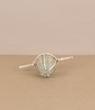 Two handled Laotian tea strainer