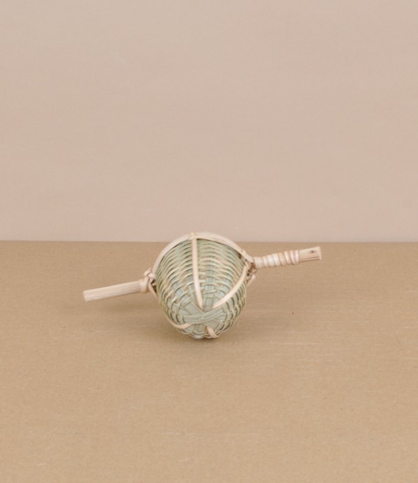 Two handled Laotian tea strainer