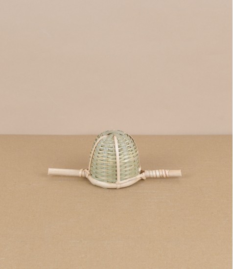 Two handled Laotian tea strainer