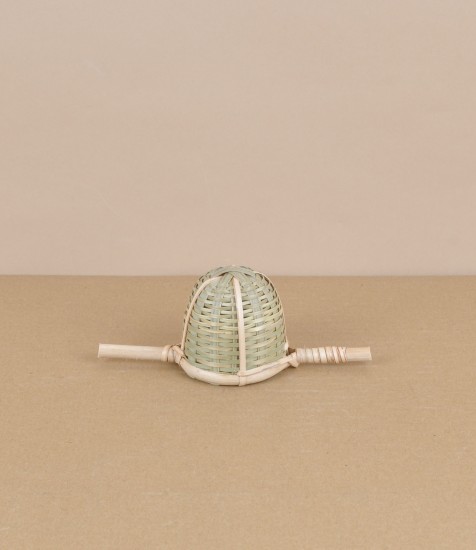 Two handled Laotian tea strainer