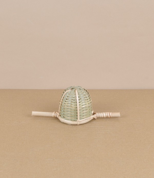 Two handled Laotian tea strainer