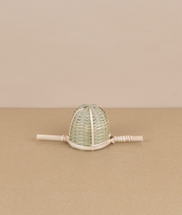 Two handled Laotian tea strainer