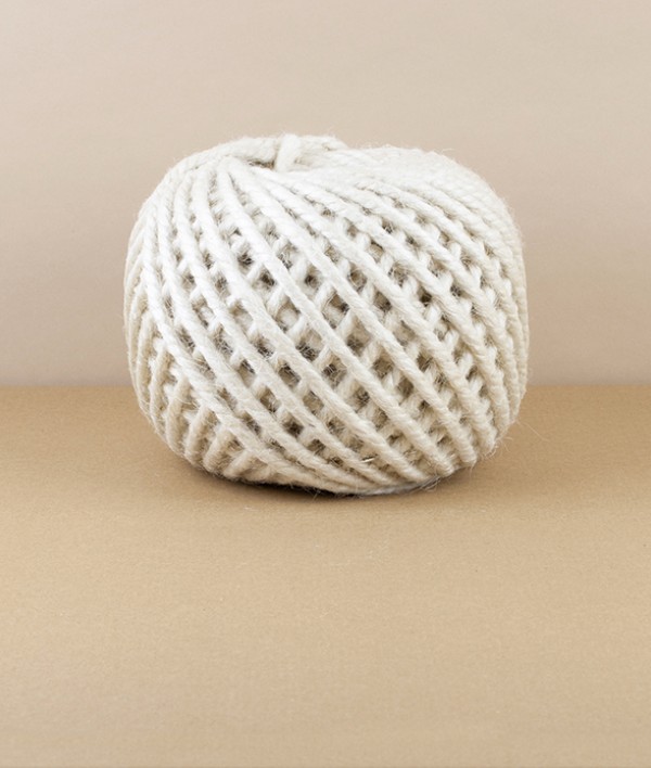 Large Ball of Thick Twine, Ecru