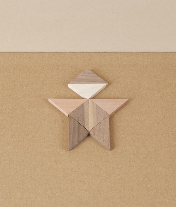 3D Laying Game with Three Woods