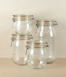 Le Parfait Traditional Clip-Top Preserve Jar, 0.5l