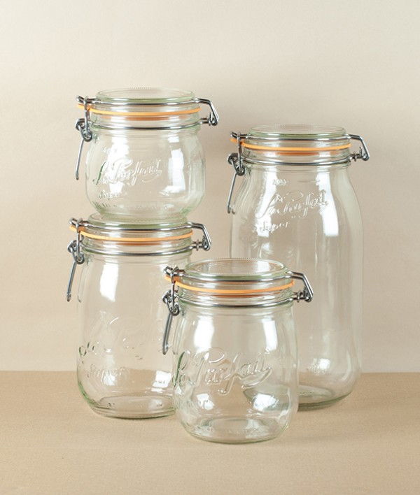 Le Parfait Traditional Clip-Top Preserve Jar, 0.5l