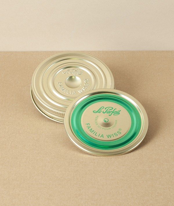 Le Parfait "Familia Wiss" 6 Spare Lid & Disc 100mm
