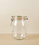 Le Parfait Traditional Clip-Top Preserve Jar, 1.0l