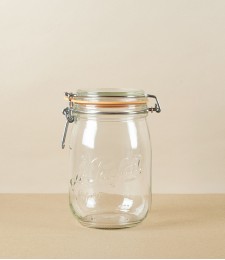Le Parfait Traditional Clip-Top Preserve Jar, 1.0l