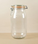 Le Parfait Traditional Clip-Top Preserve Jar, 2l