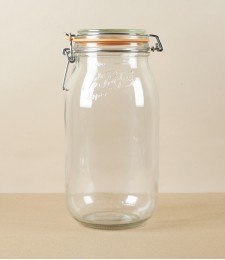 Le Parfait Traditional Clip-Top Preserve Jar, 2l