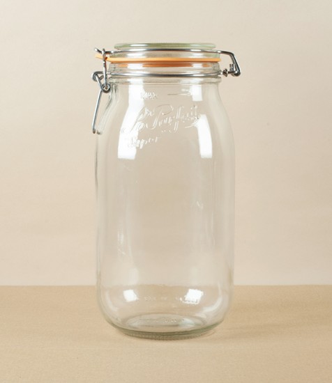 Le Parfait Traditional Clip-Top Preserve Jar, 2l