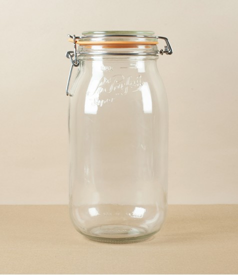 Le Parfait Traditional Clip-Top Preserve Jar, 2l