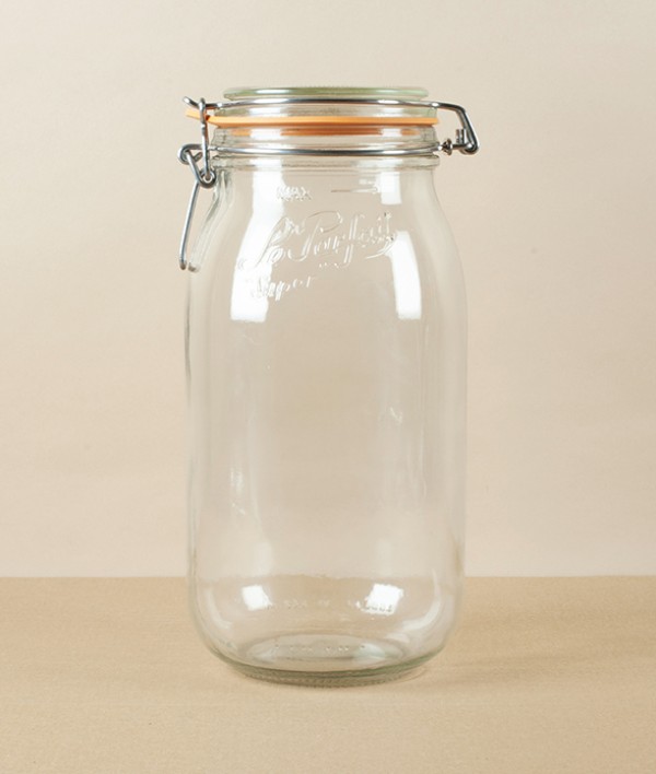 Le Parfait Traditional Clip-Top Preserve Jar, 2l