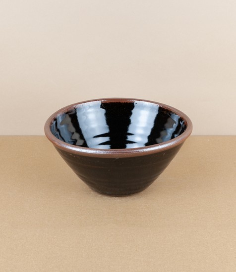 Leach Pottery bowl, medium, black