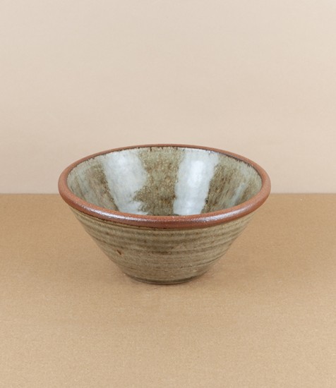 Leach Pottery bowl, medium, green