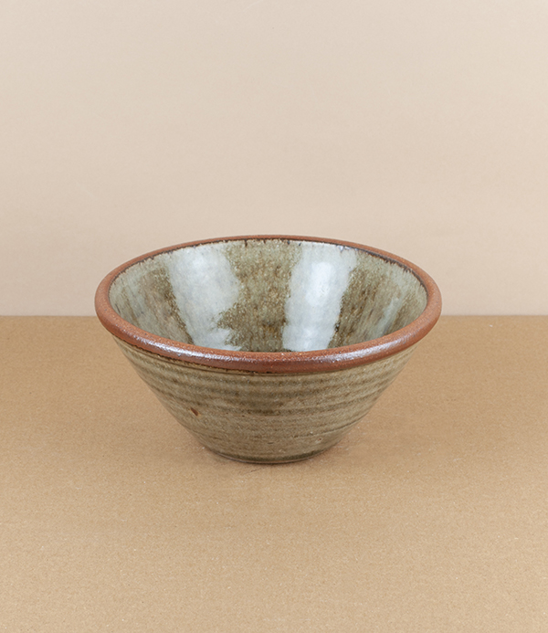 Leach Pottery bowl, medium, green