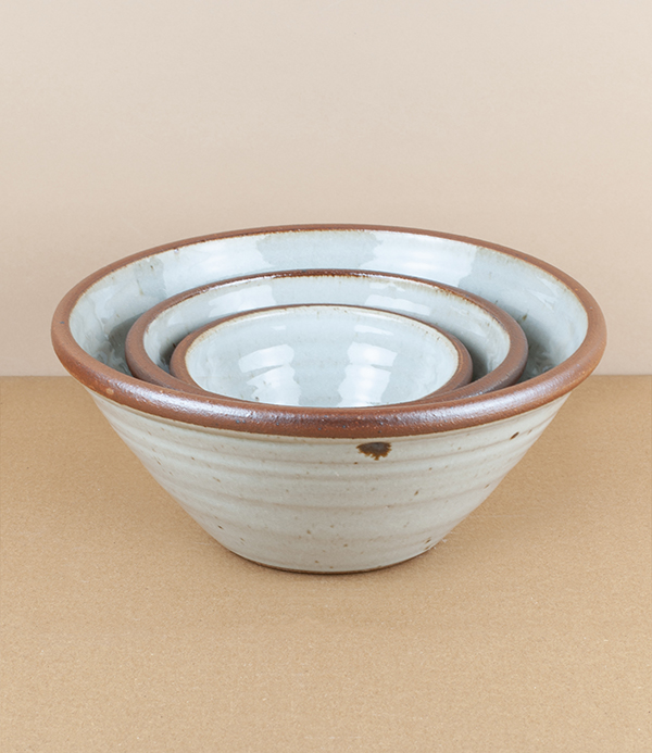 Leach Pottery bowl, medium, white