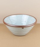 Leach pottery bowl, large, white
