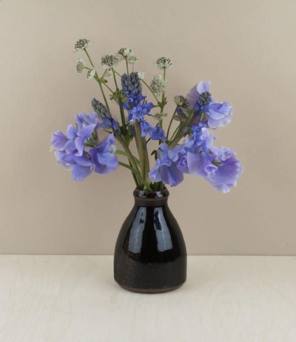 Leach Standard Ware bud vase Green