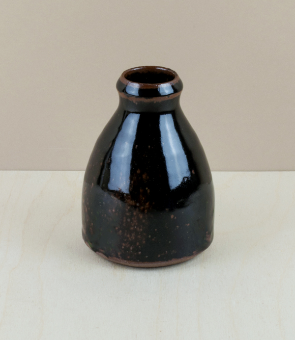 Leach Standard Ware bud vase Green