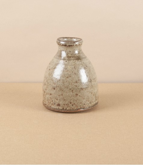 Leach Standard Ware Bud Vase, Ash