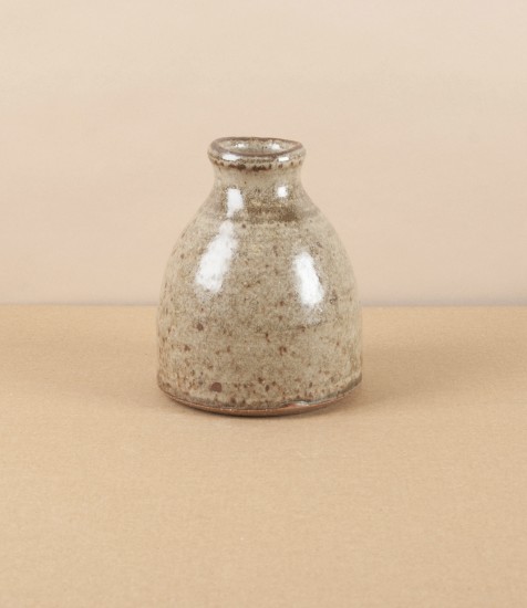 Leach Standard Ware Bud Vase, Ash
