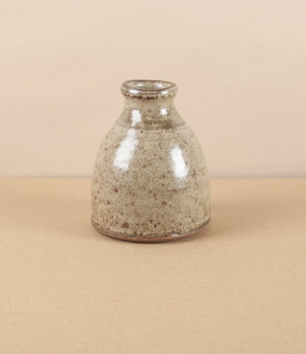 Leach Standard Ware Bud Vase, Ash