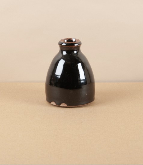 Leach Standard Ware Bud Vase, Tenmoku