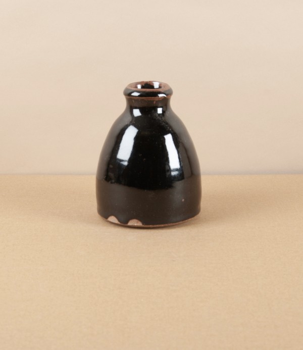 Leach Standard Ware Bud Vase, Tenmoku