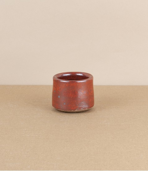 Leach Pottery Standard Ware Egg Cup, Shino
