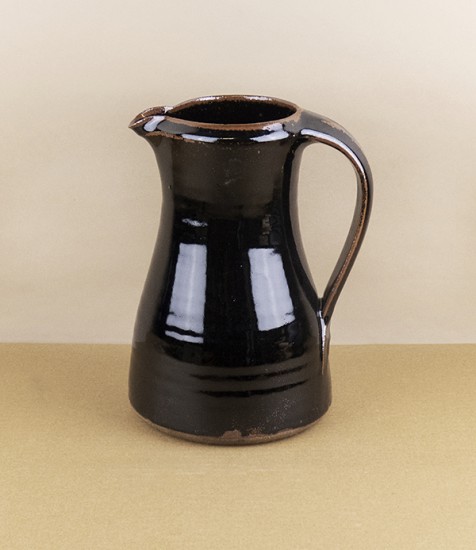 Leach Pottery Standard Ware Jug, Medium, Tenmoku