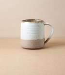 Leach Pottery Mug, Large, White Dolomite