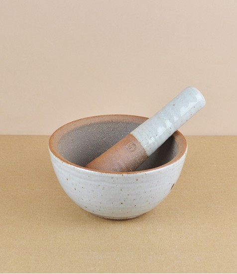 Leach Pottery Stoneware Pestle & Mortar