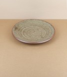 Leach Pottery side plate, green